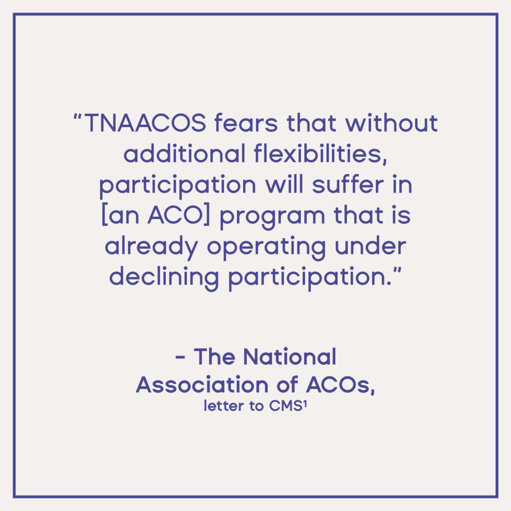 The National Association of ACO's Letter to CMS