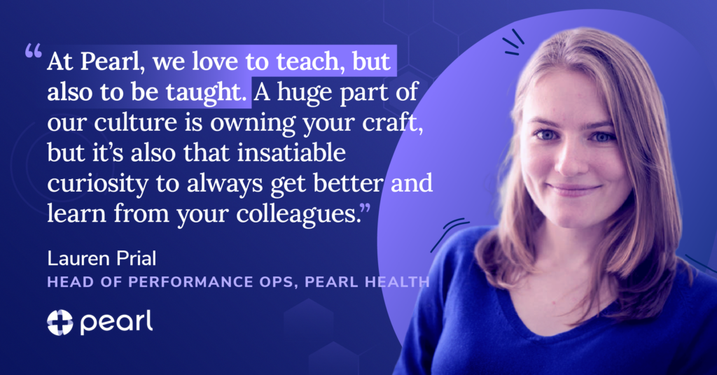 From Values to Results: A Look Inside Pearl Health's Performance Operations with Lauren Prial
